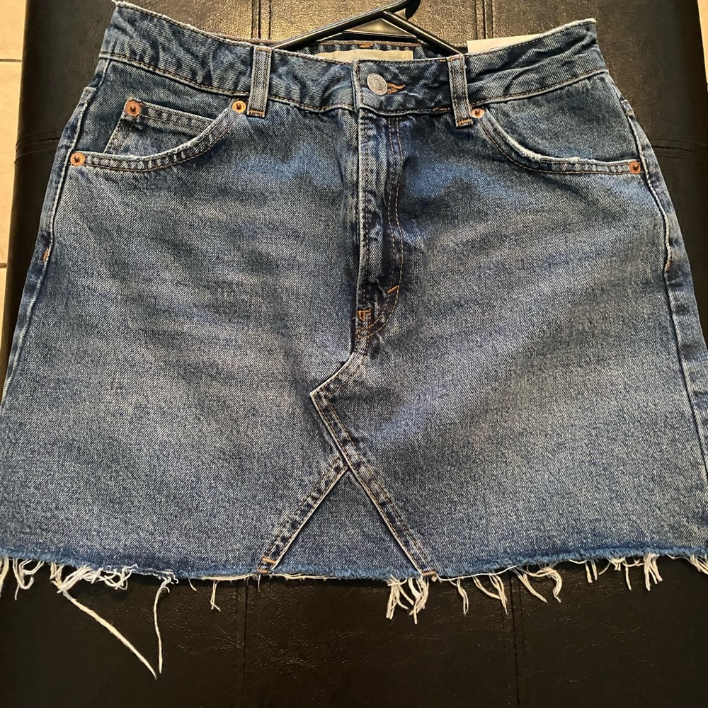 Mwo denim mini skirt